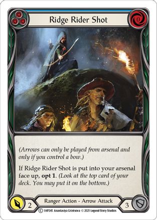Ridge Rider Shot (Blue) (1HP245) - History Pack Vol.1