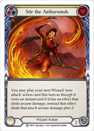Stir the Aetherwinds (Yellow) (1HP321) - History Pack Vol.1