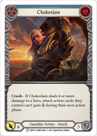 Chokeslam (Blue) (1HP072) - History Pack Vol.1