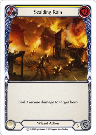 Scalding Rain (Yellow) (1HP330) - History Pack Vol.1