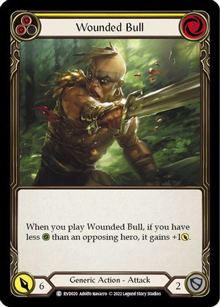Wounded Bull (RVD020) - Classic Battles: Rhinar vs Dorinthea