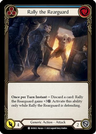 Rally the Rearguard (RVD022) - Classic Battles: Rhinar vs Dorinthea