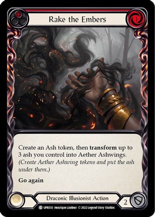 Rake the Embers (Red) (UPR033) - Uprising Rainbow Foil
