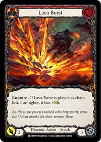 Lava Burst Rainbow Foil