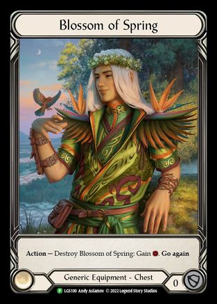 Blossom of Spring - LGS100 (LGS100) - Flesh and Blood: Promo Cards Cold Foil