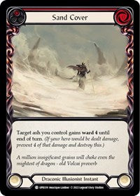 Sand Cover (Red) Rainbow Foil