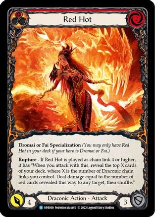 Red Hot (UPR090) - Uprising Rainbow Foil