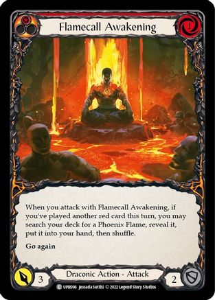Flamecall Awakening (UPR096) - Uprising Rainbow Foil