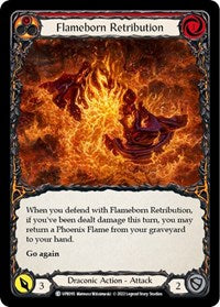 Flameborn Retribution Rainbow Foil