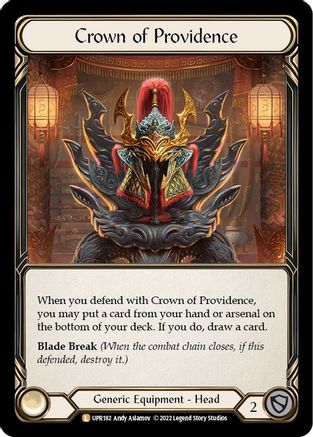 Crown of Providence (UPR182) - Uprising Cold Foil