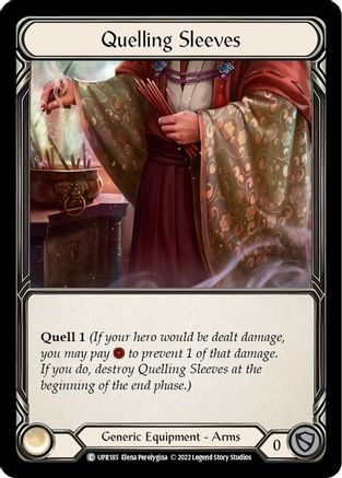 Quelling Sleeves (UPR185) - Uprising Rainbow Foil