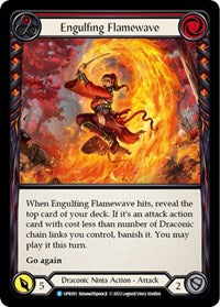 Engulfing Flamewave (Red) Rainbow Foil