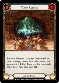 Oasis Respite (Blue) Rainbow Foil
