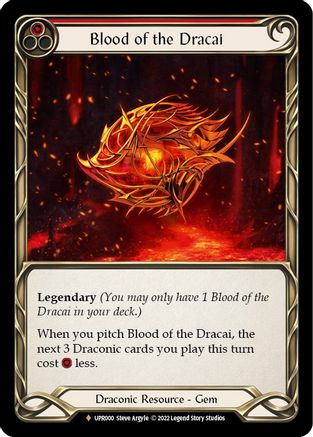 Blood of the Dracai (UPR000) - Uprising Cold Foil