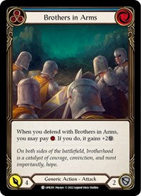 Brothers in Arms (Blue) Rainbow Foil