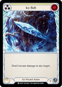 Ice Bolt (Yellow) Rainbow Foil