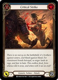 Critical Strike (Blue) Rainbow Foil