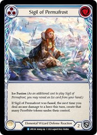 Sigil of Permafrost (Blue) Rainbow Foil