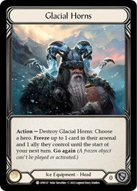 Glacial Horns Cold Foil