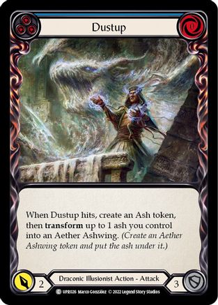 Dustup (Blue) (UPR026) - Uprising Rainbow Foil