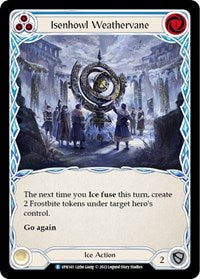 Isenhowl Weathervane (Blue) Rainbow Foil
