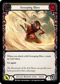 Sweeping Blow (Yellow) Rainbow Foil
