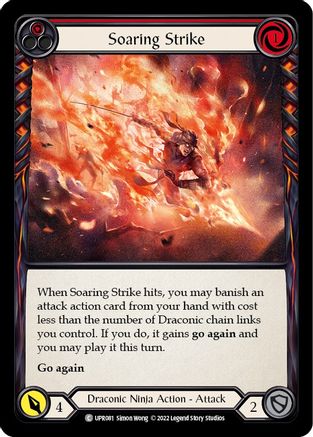 Soaring Strike (Red) (UPR081) - Uprising Rainbow Foil