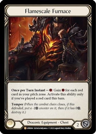 Flamescale Furnace (UPR084) - Uprising Cold Foil