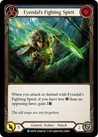 Fyendal's Fighting Spirit (Blue) Rainbow Foil