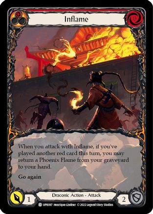 Inflame (Extended Art) (UPR097) - Uprising Rainbow Foil