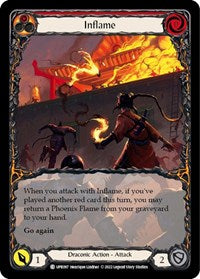 Inflame (Extended Art) Rainbow Foil