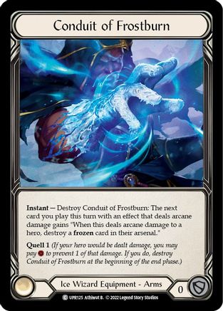 Conduit of Frostburn (UPR125) - Uprising Cold Foil