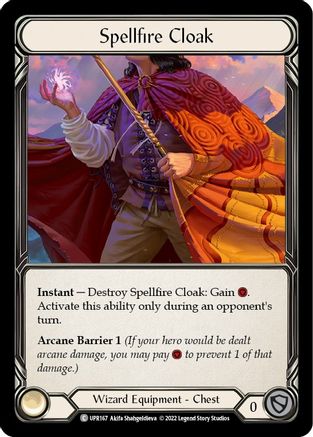 Spellfire Cloak (UPR167) - Uprising Cold Foil