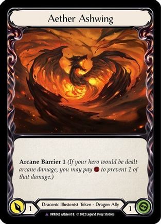 Ash (Marvel) // Aether Ashwing (Marvel) (UPR043) - Uprising Cold Foil