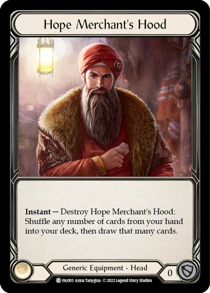 Hope Merchant's Hood (FAI003)