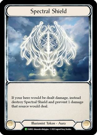 Spectral Shield - FAB082 (FAB082) - Flesh and Blood: Promo Cards Cold Foil