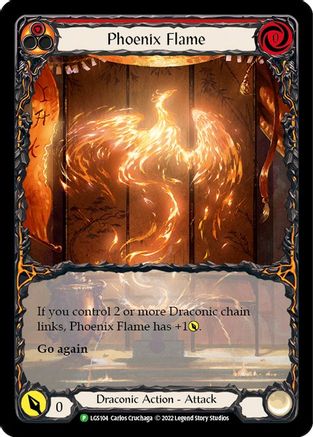 Phoenix Flame - LGS104 (LGS104) - Flesh and Blood: Promo Cards Rainbow Foil