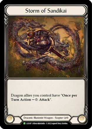 Storm of Sandikai - LGS107 (LGS107) - Flesh and Blood: Promo Cards Cold Foil