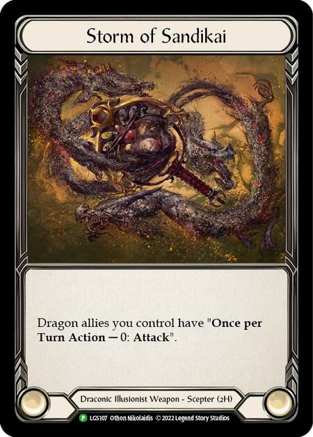 Storm of Sandikai Cold Foil Promo