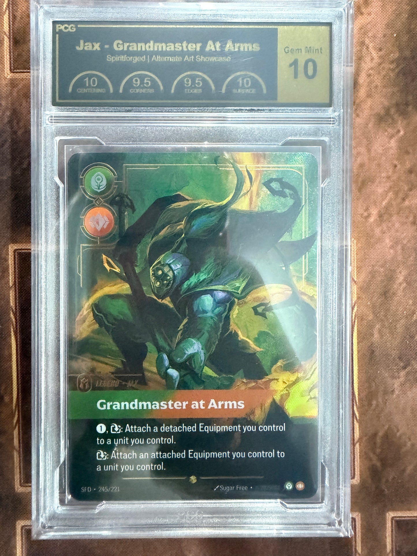 Jax Grandmaster Overnumbered Graded Gem Mint 10