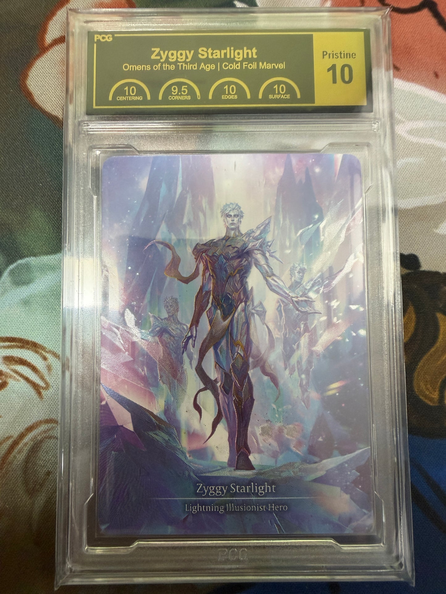 Zyggy Starlight CF Marvel Pristine 10 PCG Graded