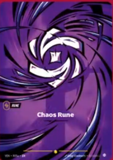 Chaos Rune (Alternate Art) Vendetta