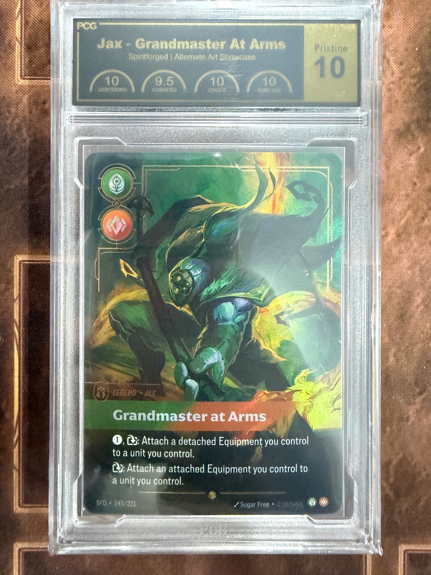 Jax Grandmaster Overnumbered Graded Pristine 10
