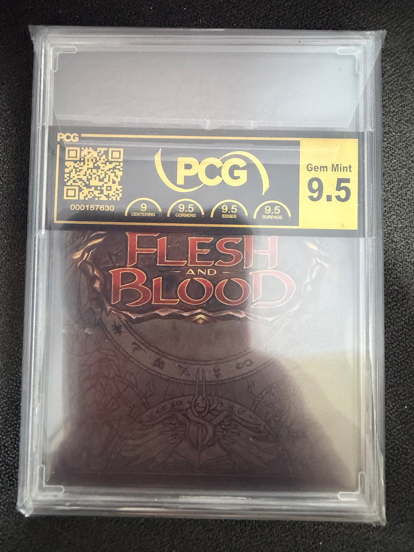 Vexing Quillhand Cold Foil Graded PCG Gem Mint 9.5