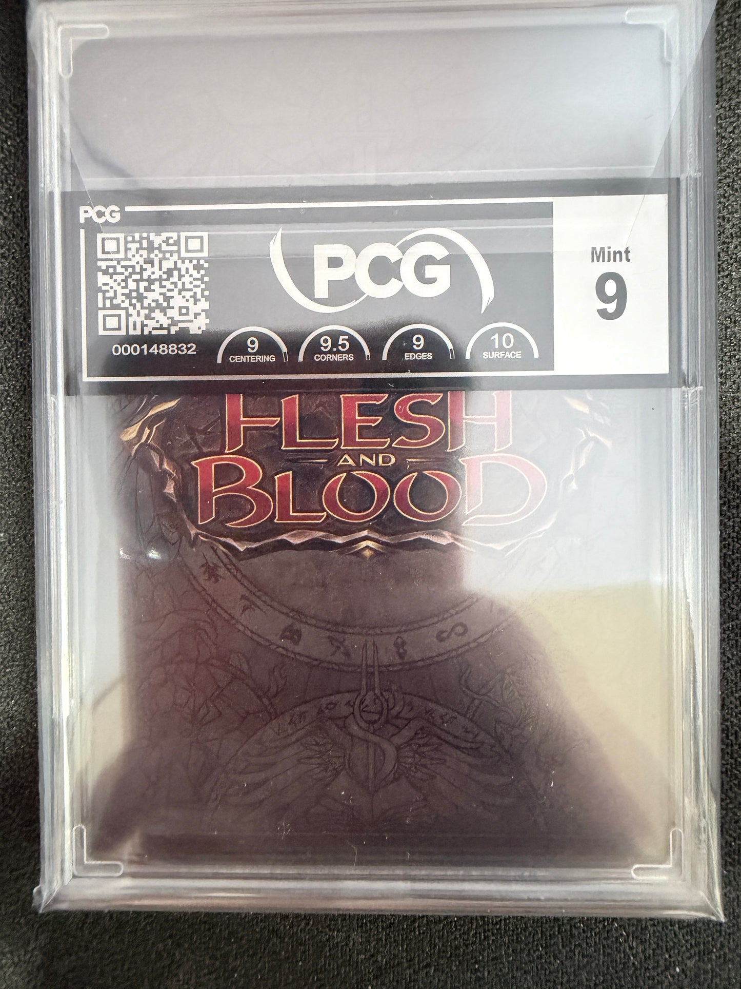 Redback Shroud EA Coldfoil Graded PCG Gem Mint 9