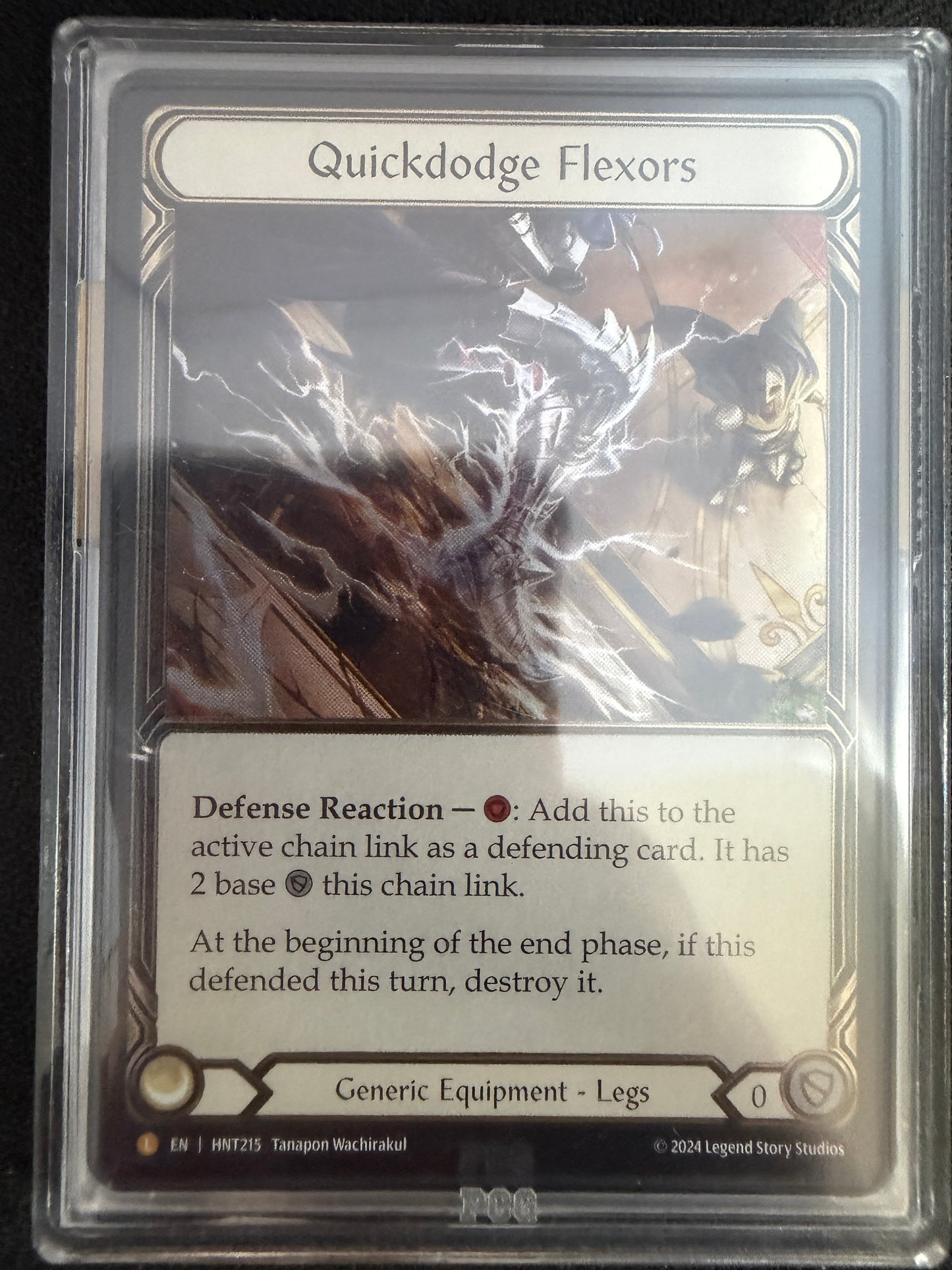 Quickdodge Flexors Cold Foil Graded PCG Gem Mint 9.5