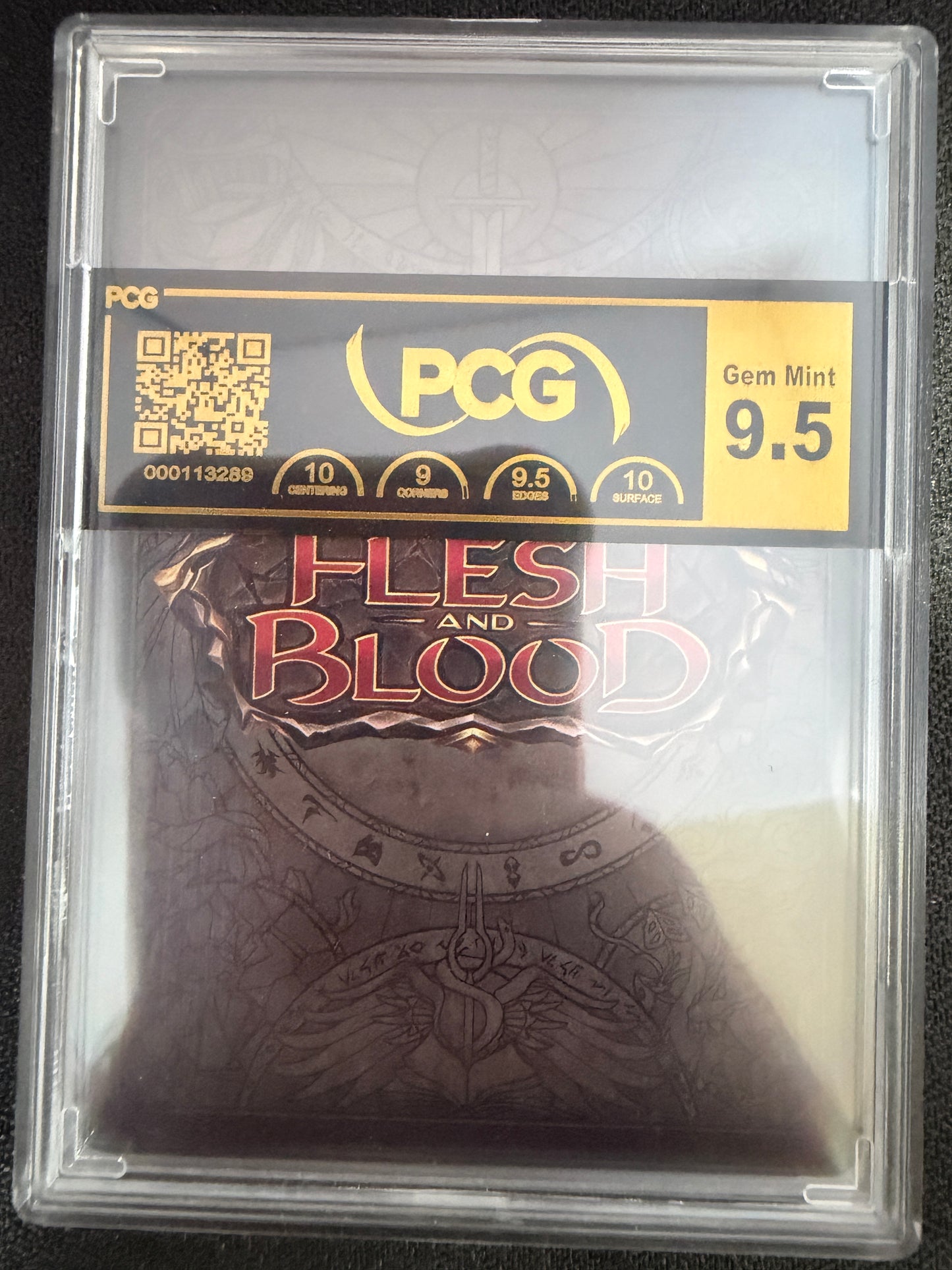 Quickdodge Flexors Cold Foil Graded PCG Gem Mint 9.5