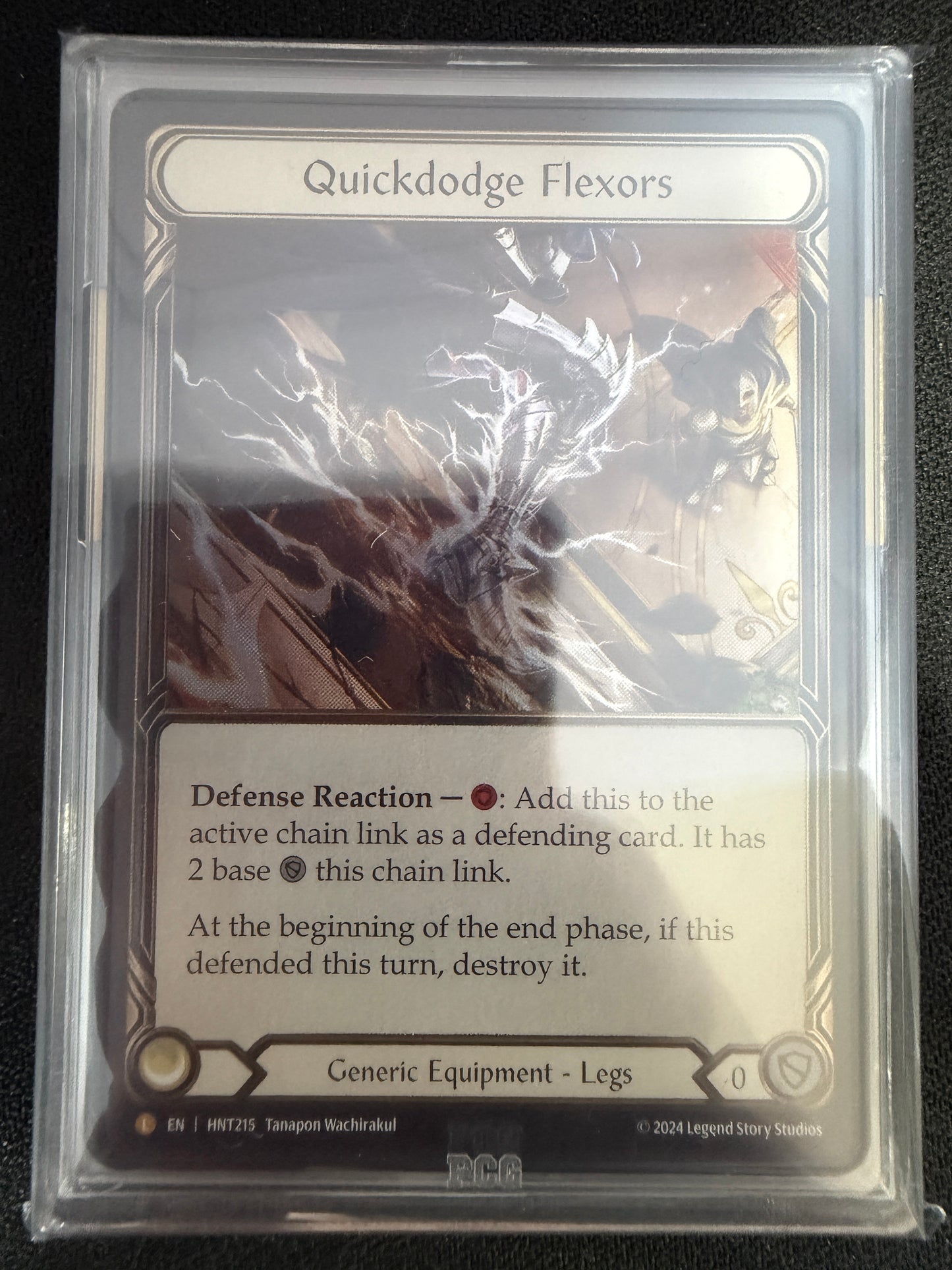 Quickdodge Flexors Cold Foil Graded PCG Gem Mint 9.5