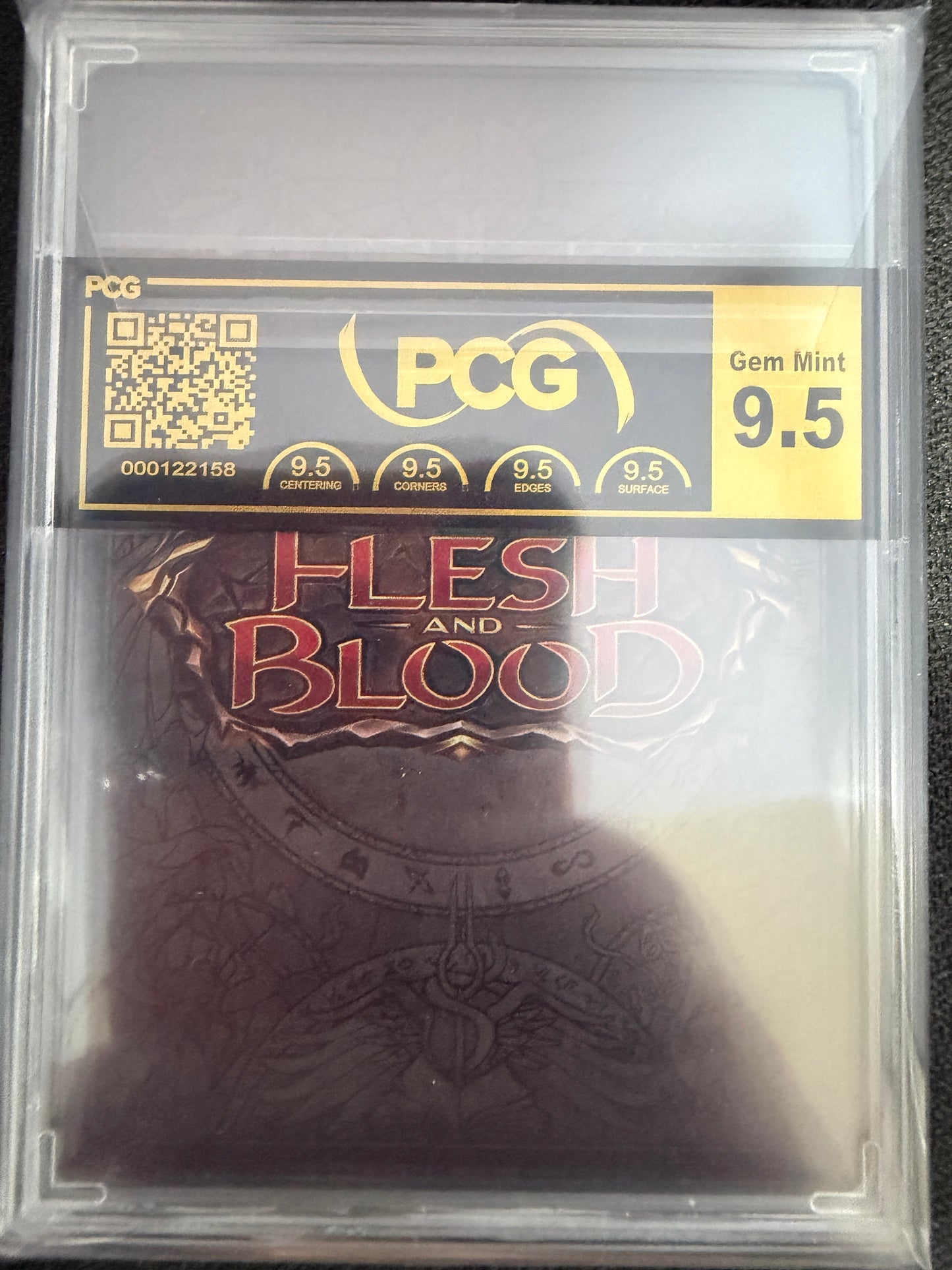 Quickdodge Flexors Cold Foil Graded PCG Gem Mint 9.5