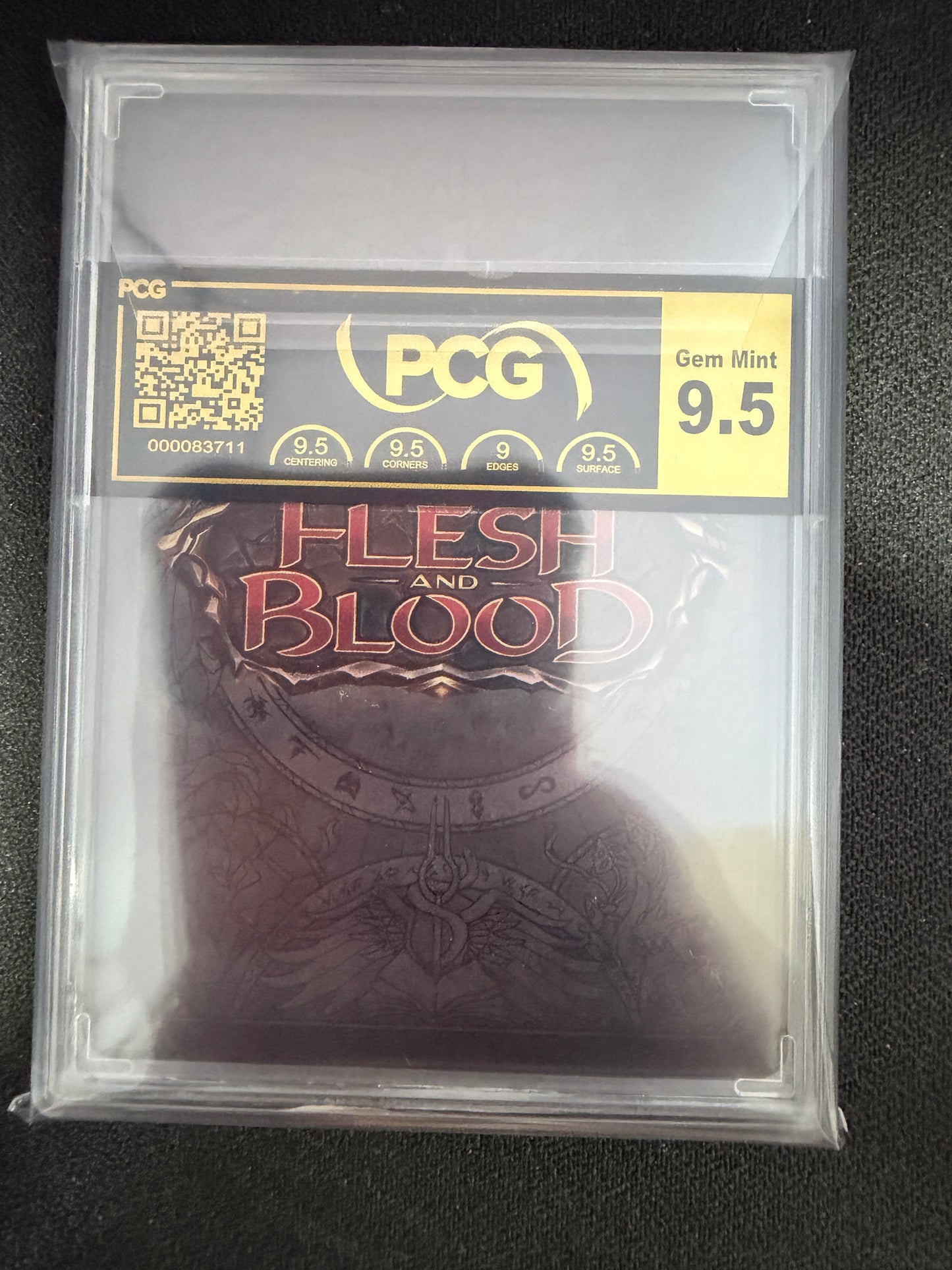 Stonewall Gauntlet Cold Foil Graded PCG Gem Mint 9.5